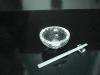Crystal Bowl and Chopstick Set